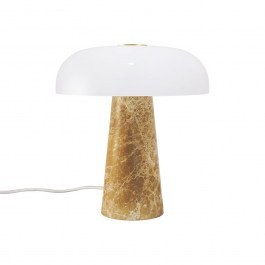 Table Light Glossy Mini 2520015009 E14 22,3x24,3cm Beige Dftp BEIGE