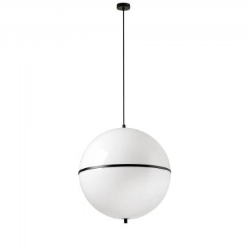 Φωτιστικό Οροφής Κρεμαστό Dome M 29917 E27 42,4x249,6cm Black-Gloss White Faro Barcelona