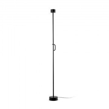 Floor Light Staff 24531 2700K 2101lm 17,5x184,8cm Satin Black Faro Barcelona