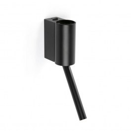 Wall Light Dante With Reader LED 5W/3W 2700K 187lm 5x8x10,1cm Matt Black Faro Barcelona BLACK