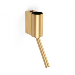 Wall Light Dante With Reader LED 5W/3W 2700K 187lm 5x8x10,1cm Satin Gold Faro Barcelona GOLD