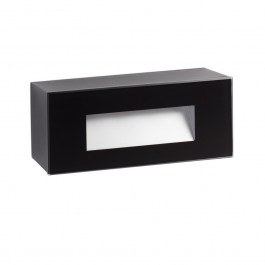 Recessed Wall Light Dart 70278 2700K 199lm 19x3,6x8cm Black Faro Barcelona BLACK
