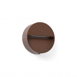Φωτιστικό Τοίχου Dune R 71962 3W 4CCT 10x3,5cm Rust Brown Faro Barcelona BROWN