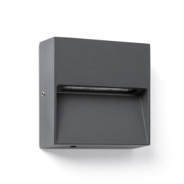 Φωτιστικό Τοίχου Dune SQ 71963 3W 4CCT Dark Grey Faro Barcelona DARK GREY