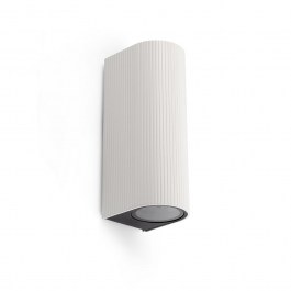 Φωτιστικό Τοίχου Estela 70328 2xGU10 8x6,4x18cm White Faro Barcelona WHITE