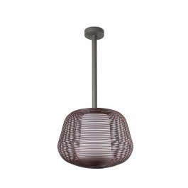 Φωτιστικό Οροφής Nara M 72110-157 1xE27 Rust Brown Faro Barcelona BROWN