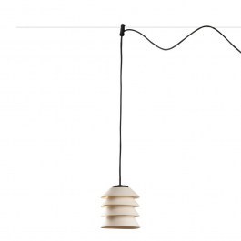 Φωτιστικό Οροφής Κρεμαστό Toba 72127-164 E27 18x24,1cm Beige Faro Barcelona BEIGE