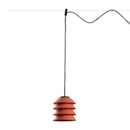 Φωτιστικό Οροφής Κρεμαστό Toba 72127-166 E27 18x24,1cm Orange Faro Barcelona ORANGE
