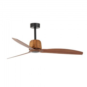 Ανεμιστήρας Οροφής Weaver M 33435 D128cm Black-Walnut Faro Barcelona
