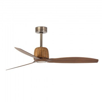 Ανεμιστήρας Οροφής Weaver M 33436 D128cm Old Gold-Walnut Faro Barcelona