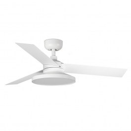 Ceiling Fan With Light Cruiser Tak S 342882C 4000K 1900lm D106cm White Faro Barcelona WHITE