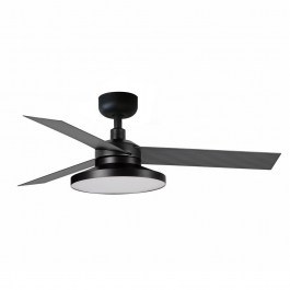 Ceiling Fan With Light Cruiser Tak S 342892C 4000K 1900lm D106cm Black Faro Barcelona BLACK