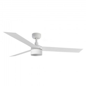 Ανεμιστήρας Οροφής Με Φως Cruiser Tek L 342903W 2700K D132cm White Faro Barcelona