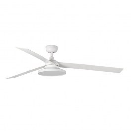 Ceiling Fan With Light Cruiser Tak XL 342922C 4000K 1900lm D160cm White Faro Barcelona WHITE
