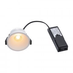 Recessed Ceiling Spot Albric 2310340001 2700K 620lm IP44 8.3x4.9cm White Nordlux