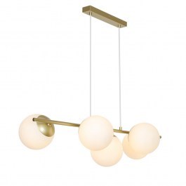 Ceiling Light - Rail Lilly 5-spot 2612623035 E27 IP20 15x20cm Brass Nordlux BRASS