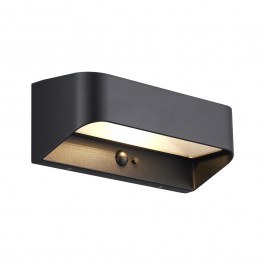 Solar Wall Lamp Marcellio 2618001003 3000K 400lm IP54 22x9x8,5cm Black Nordlux BLACK