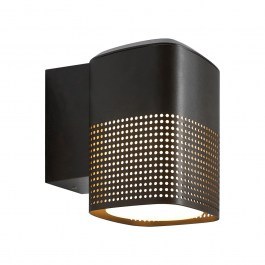 Φωτιστικό Τοίχου Sidara 2618421203 E27 IP54 12x18x16,5cm Black Nordlux BLACK