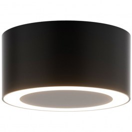 Ceiling Lamp 25309 10x5cm Led 430lm 7W 3000K Black BLACK