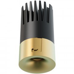 Σποτ Χωνευτό 25402 4,4x8cm Led 683lm 12W 3000K Brass