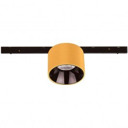 Σποτ Μαγνητικής Ράγας 25256 6x4cm Dim Led 440lm 5W 3000K Brass BRASS
