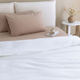 Κουβέρτα Carla White Palamaiki WHITE