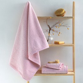 Πετσέτες Harvey (Σετ 3τμχ) Pink Palamaiki PINK