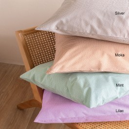 Μαξιλαροθήκες Totem (Σετ 2τμχ) Moka Palamaiki MOCA