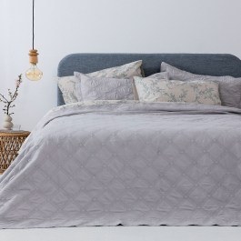 Bedspread Ifigeneia (Set 2pcs) Silver Palamaiki SILVER
