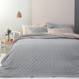Bedspread Alison Grey Palamaiki GREY