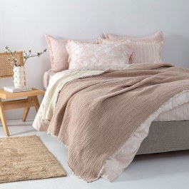 Κουβέρτα Mous Beige Palamaiki BEIGE