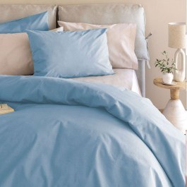 Bed Sheets Etoile/2 Fitted (Set 3pcs) Blue Palamaiki BLUE