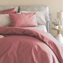 Bed Sheets Etoile/2 Fitted (Set 3pcs) Brick Palamaiki BRICK