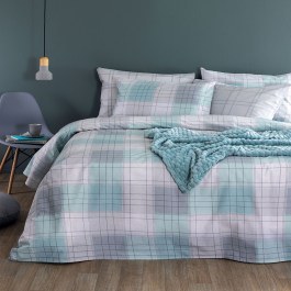 Duvet Cover FL6282 (Set 3pcs) Aqua Palamaiki AQUA