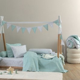 Baby Bed Sheets BB100 (Set 2pcs) Aqua Palamaiki AQUA