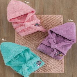 Μπουρνούζι Παιδικό Cute Pink Palamaiki PINK