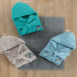 Μπουρνούζι Παιδικό Cool Blue Palamaiki BLUE