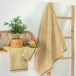Towels Ros (Set 3pcs) Beige Palamaiki BEIGE