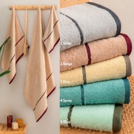 Towels Fivi (Set 3pcs) Silver Palamaiki SILVER