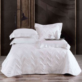 Bedspread-Bed Sheets Set Lizzie White 7Pcs. Rythmos WHITE