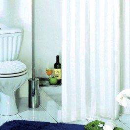 Κουρτίνα Μπάνιου Rigonne 02483.001 White 180X200cm Spirella WHITE