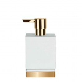 Δοχείο Κρεμοσάπουνου Roma 03195.003 White-Gold Spirella WHITE-GOLD