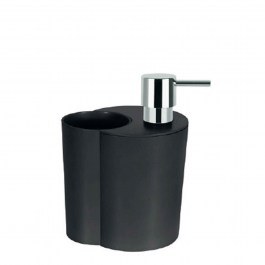 Δοχείο Κρεμοσάπουνου Sun & Moon 03200.002 Black Spirella BLACK