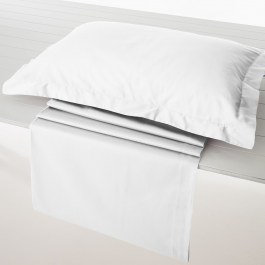 Σεντόνι Athena-300 Με Λάστιχο White Vesta Home WHITE