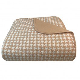 Κουβερλί Pied De Poule 8459 Beige Astron BEIGE