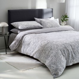 Bed Sheets Batic-1 (Set 3pcs) Grey Vesta Home GREY