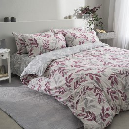 Σεντόνια Φανελένια Aspa-2 (Σετ 4τμχ) Purple Vesta Home PURPLE