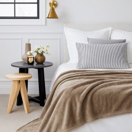 Κουβέρτα Βελουτέ 2831 Beige Astron BEIGE