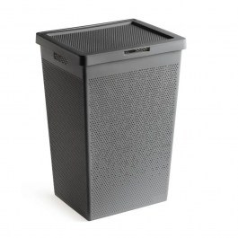 Καλάθι Απλύτων Bohol 06729.002 42,5x35,5x62cm Anthracite ANTHRACITE