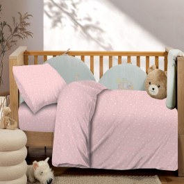Baby Bed Sheets Paradise Fitted (Set 3pcs) Pink Astron PINK